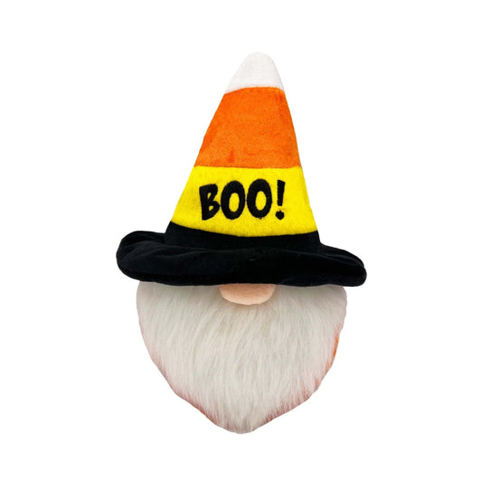 Candy Corn Gnome Dog Toy