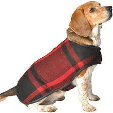 Dog Blanket Coats Red Plaid