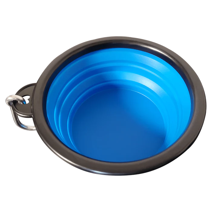 "The Go Anywhere Bowl" Collapsible Travel Pet Food and Water Dish For Cats