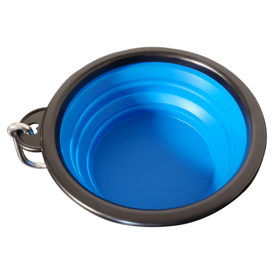 "The Go Anywhere Bowl" Collapsible Travel Pet Food and Water Dish For Cats