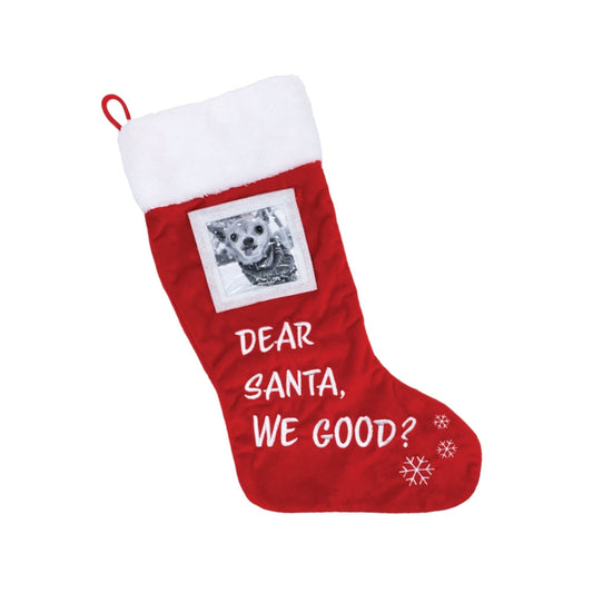 Dear Santa, We Good? Stocking