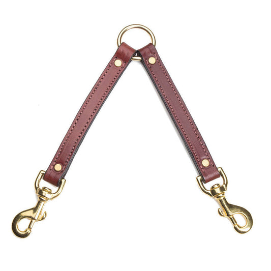 2-Dog Coupler (Leather)