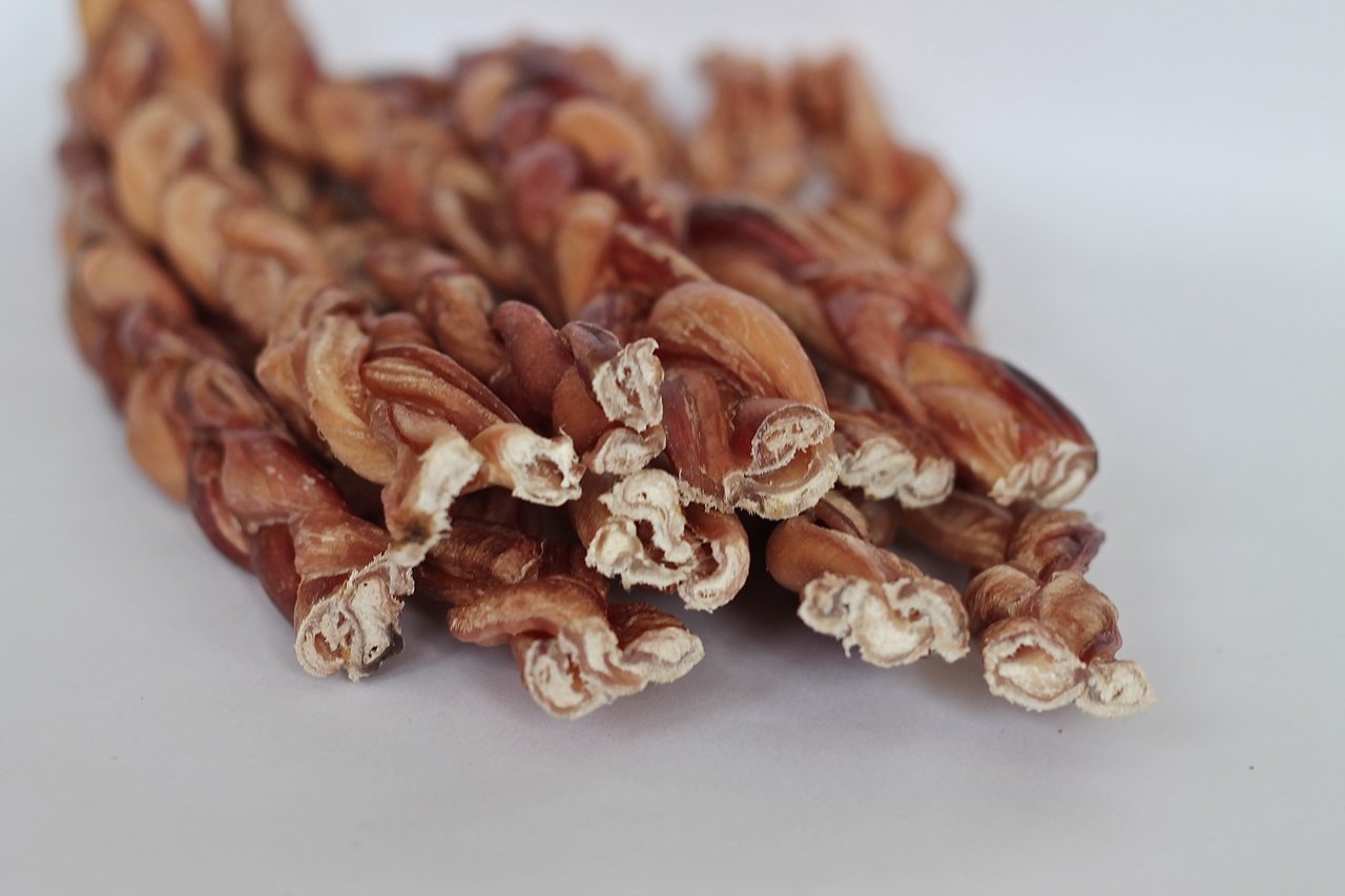 12" Standard Braided Bully Sticks - Odor Free (Bulk) - Pack of 25