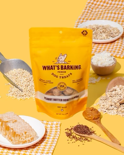 What's Barking Peanut Butter & Honey Chewy Dog Treats