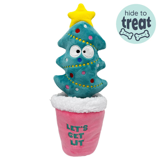 Seek 'n Treat Let's Get Lit Pawt Dog Toy