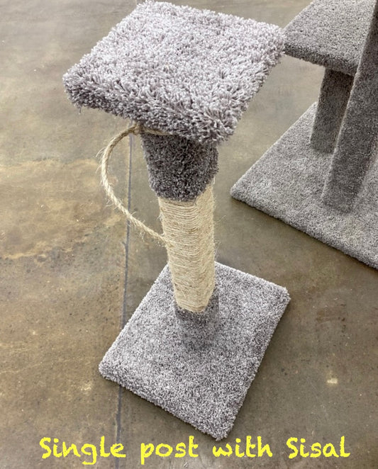 24" Single Post w Sisal
