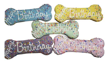 Daily Treats - Happy Birthday Bones (Case of 10)