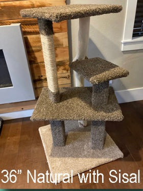 36" Natural Tree w Sisal