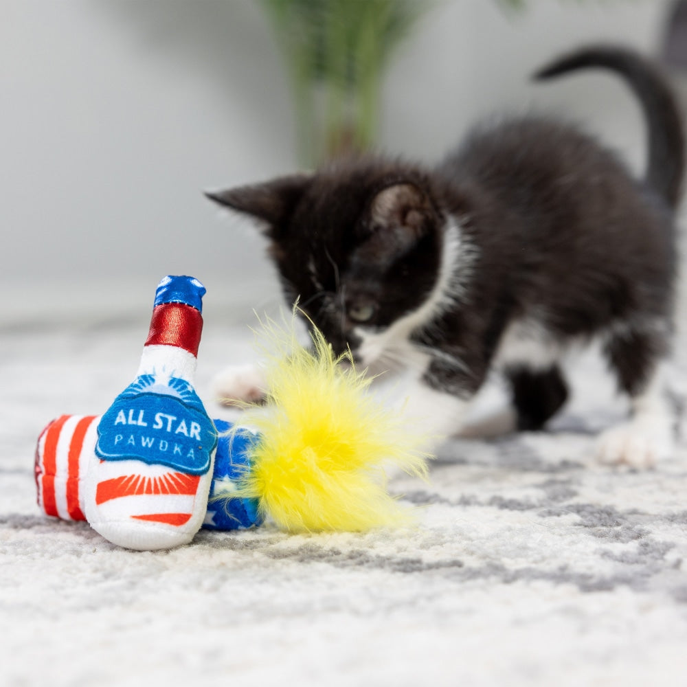 Firecracker & All Star Pawdka 2pk Cat Toy - 30% Off