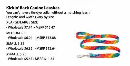 Kickin’ Back Canine Leashes