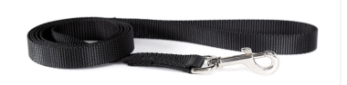 BLACK NYLON WEB TRAINING LEAD