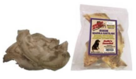 BULK Bison Scapula Chews (12 chews/bag)