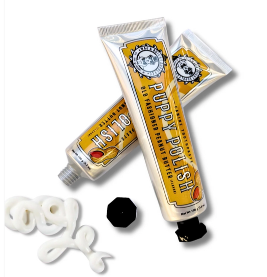 Puppy Polish All Natural Toothpaste - Peanut Butter