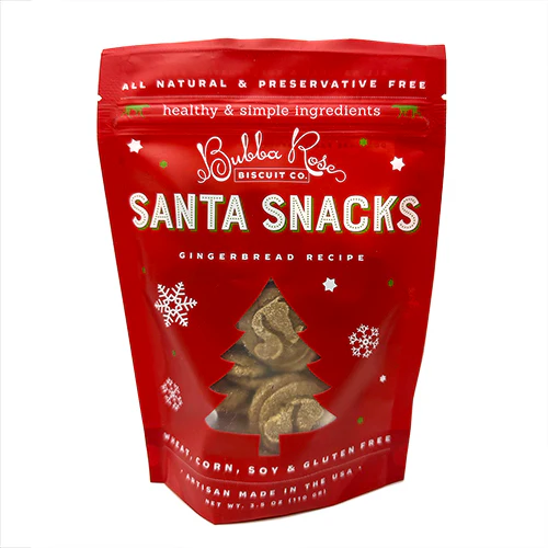 Santa Snacks Biscuit Bag (Winter) 3.5oz