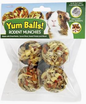 Yum Balls! Rodent Munchies