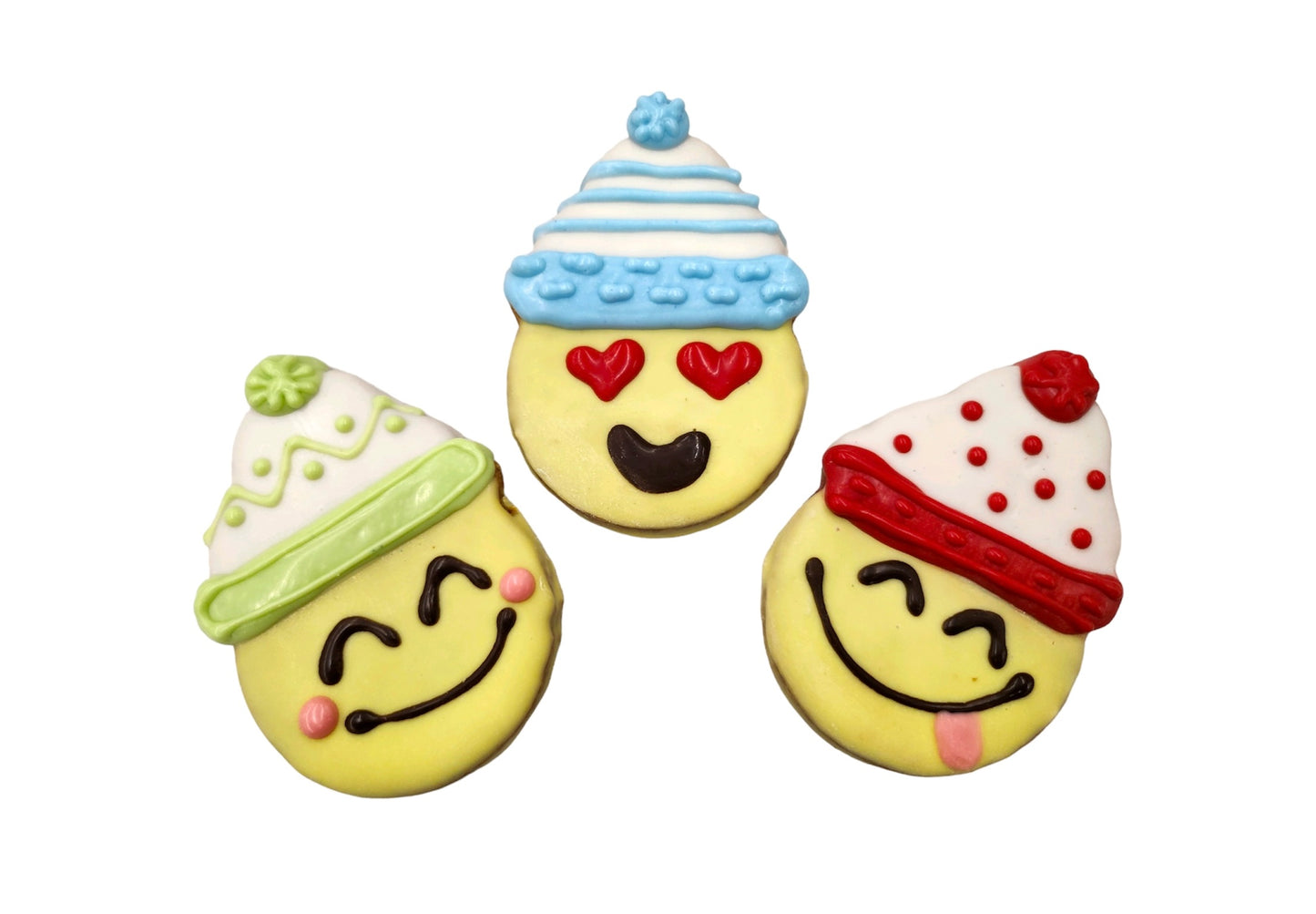Winter Seasonal- Winter Emojis- Tray of 12