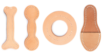 LEATHER DOG TOYS