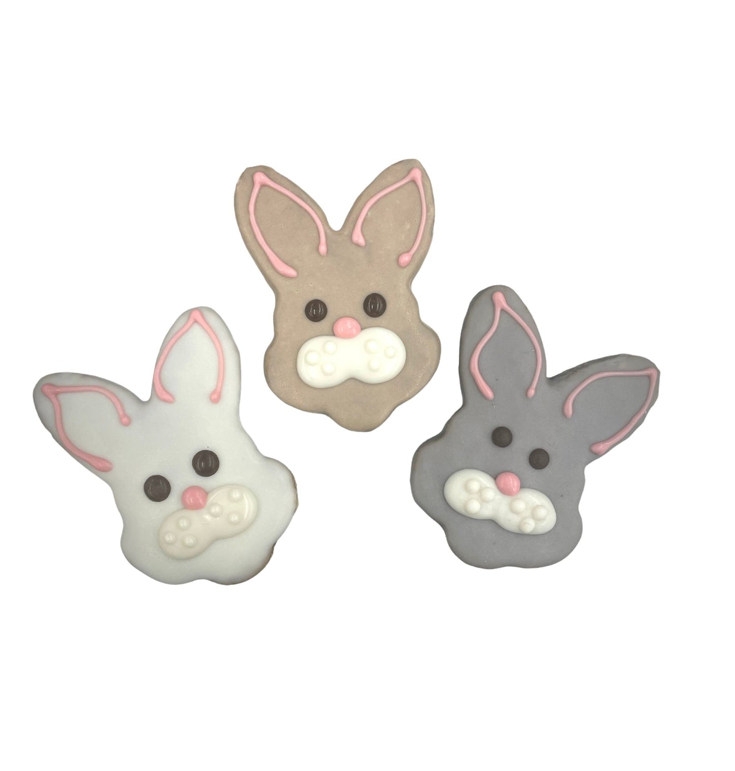 Easter Cookies - Bunny Face (Case of 12)