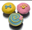 Mini Cupcakes (shelf stable) (Summer) Case of 15