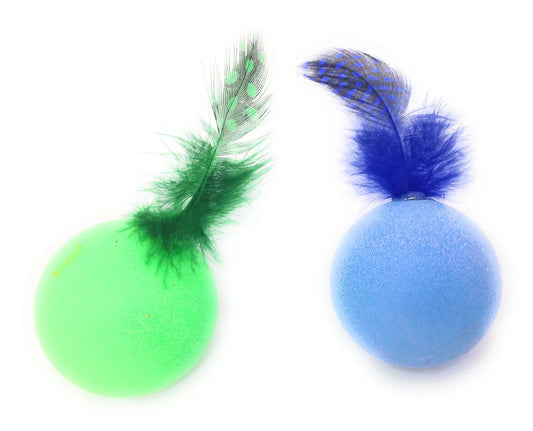 BaDa Ping w/Catnip, Rattles, & Feathers