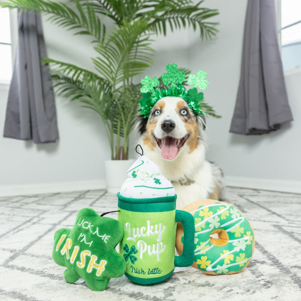 Lick Me Shamrock Dog Toy