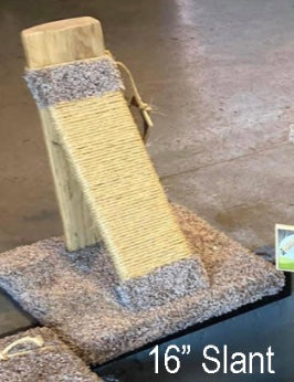16" Slanted w Sisal