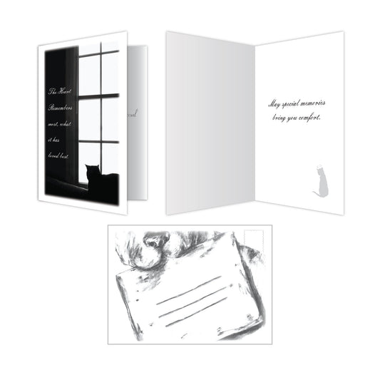 Cat Sympathy Cards (Pack of 6)