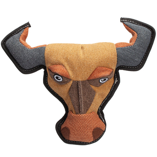 10" Nature Bull Animal Squeaky Dog Toy