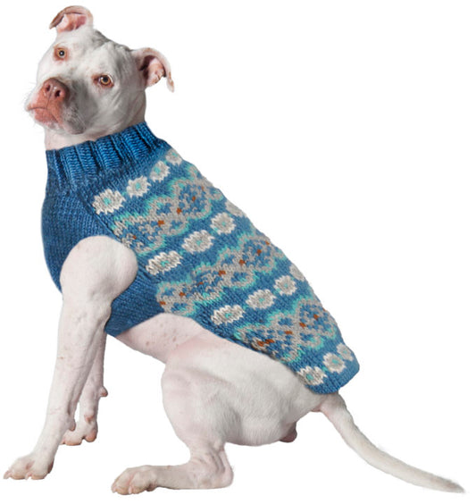Alpaca - Teal Fairisle