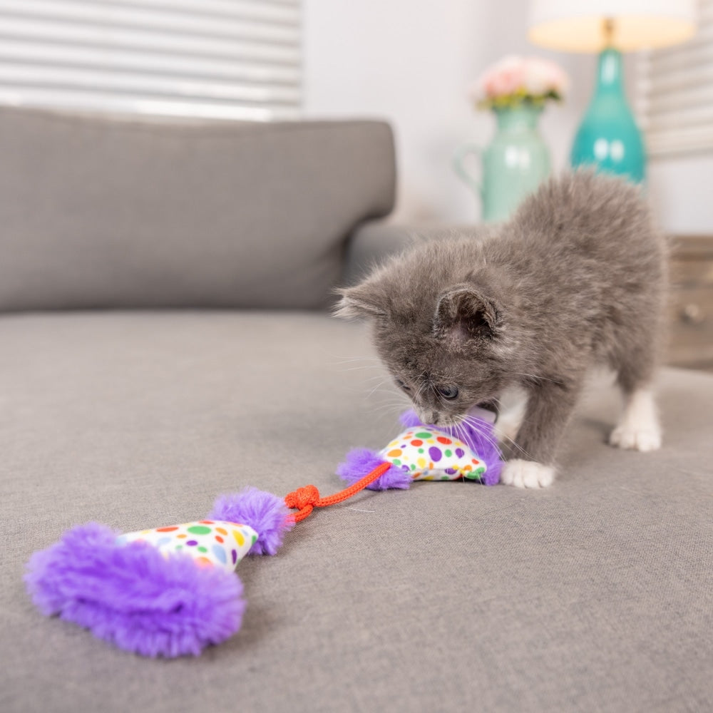 Party Hats Cat Toy