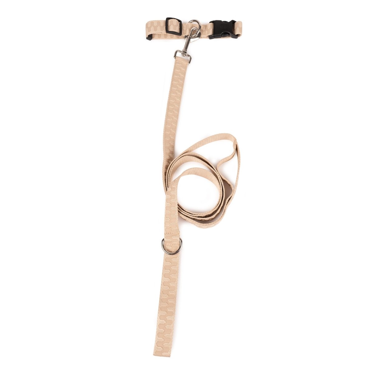 Pendleton Carolina Pet Checkered Wave leash with matching collar attachment