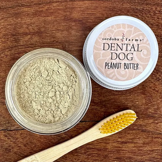 Dental Dog Peanut Butter Tooth Powder- Pack of 3