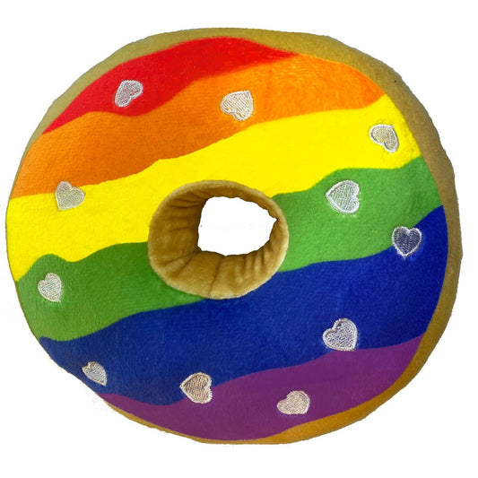 Pride Donut Dog Toy - 30% Off