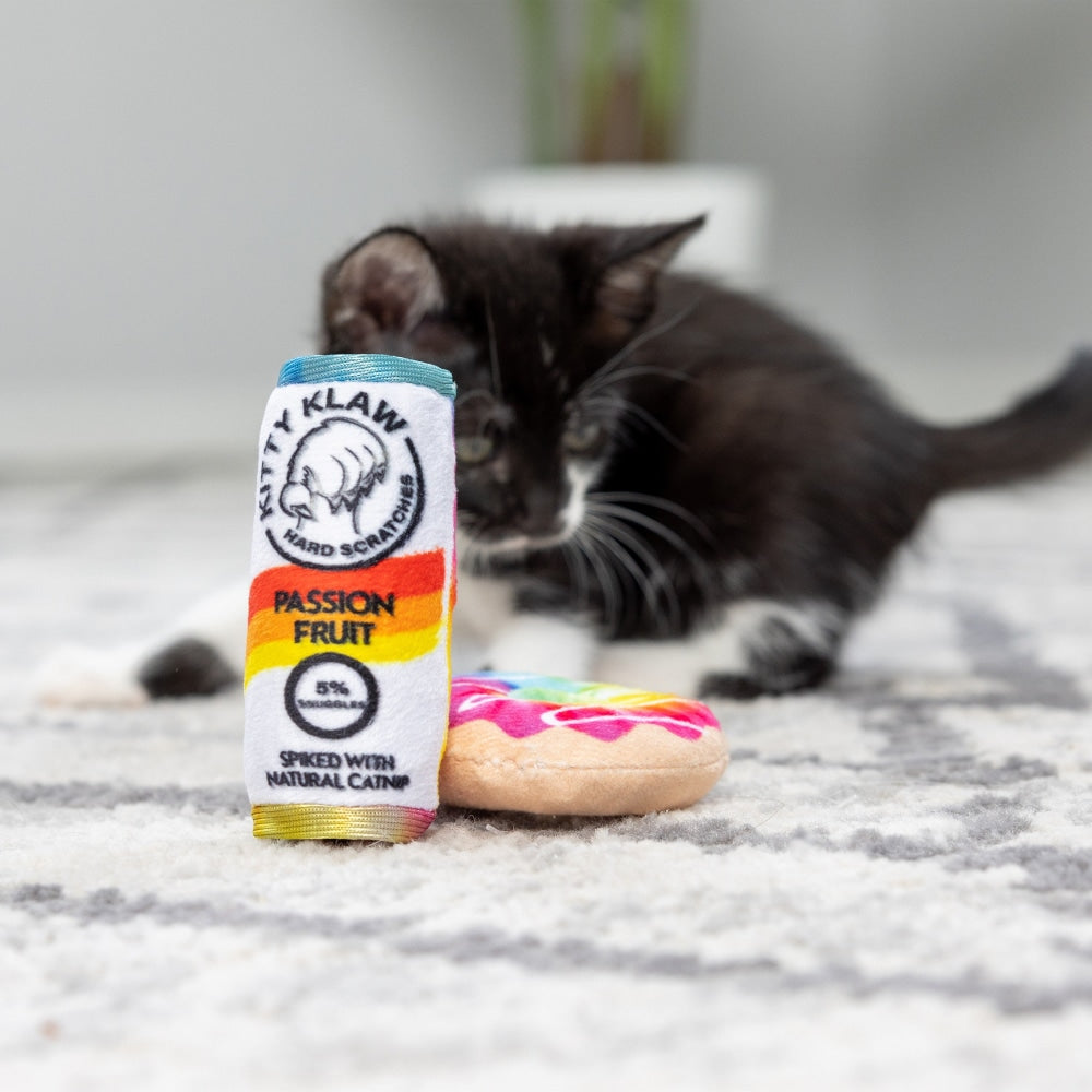 Donut & Kitty Klaw Passion Fruit 2pk Cat Toy - 30% Off