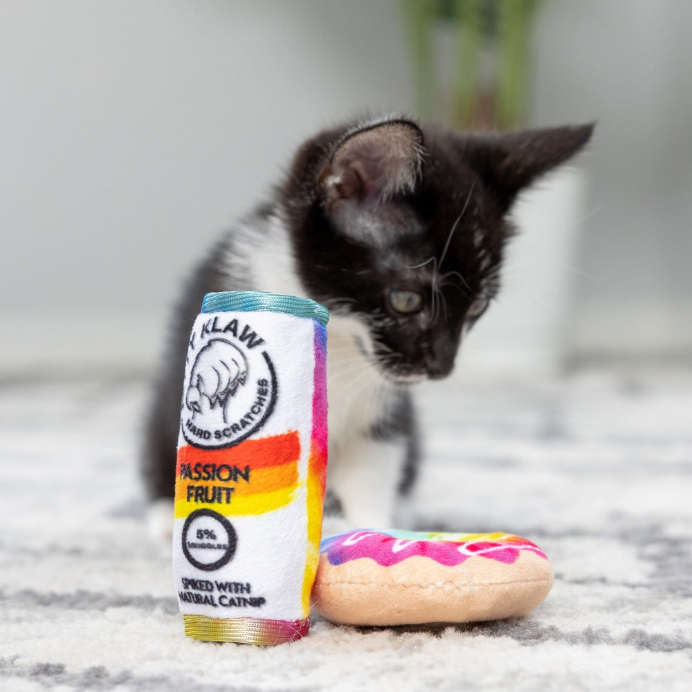 Donut & Kitty Klaw Passion Fruit 2pk Cat Toy - 30% Off
