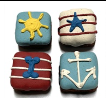 Nautical Brownie Bites (Summer) Case of 12
