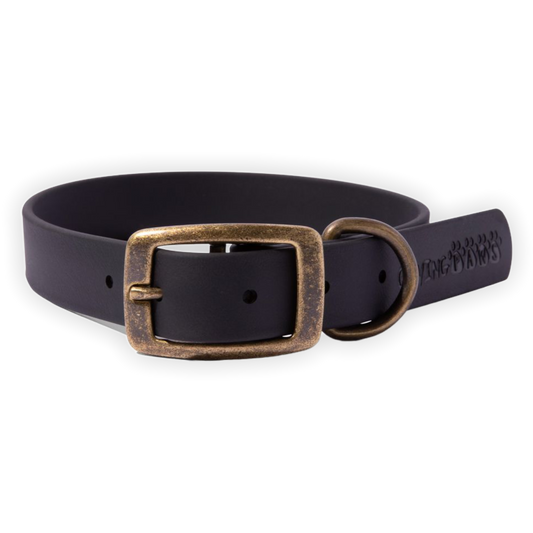 Vintage Vegan Leather Collar