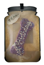 Individually Packaged Treats - Happy Birthday Bones (Case of 6)