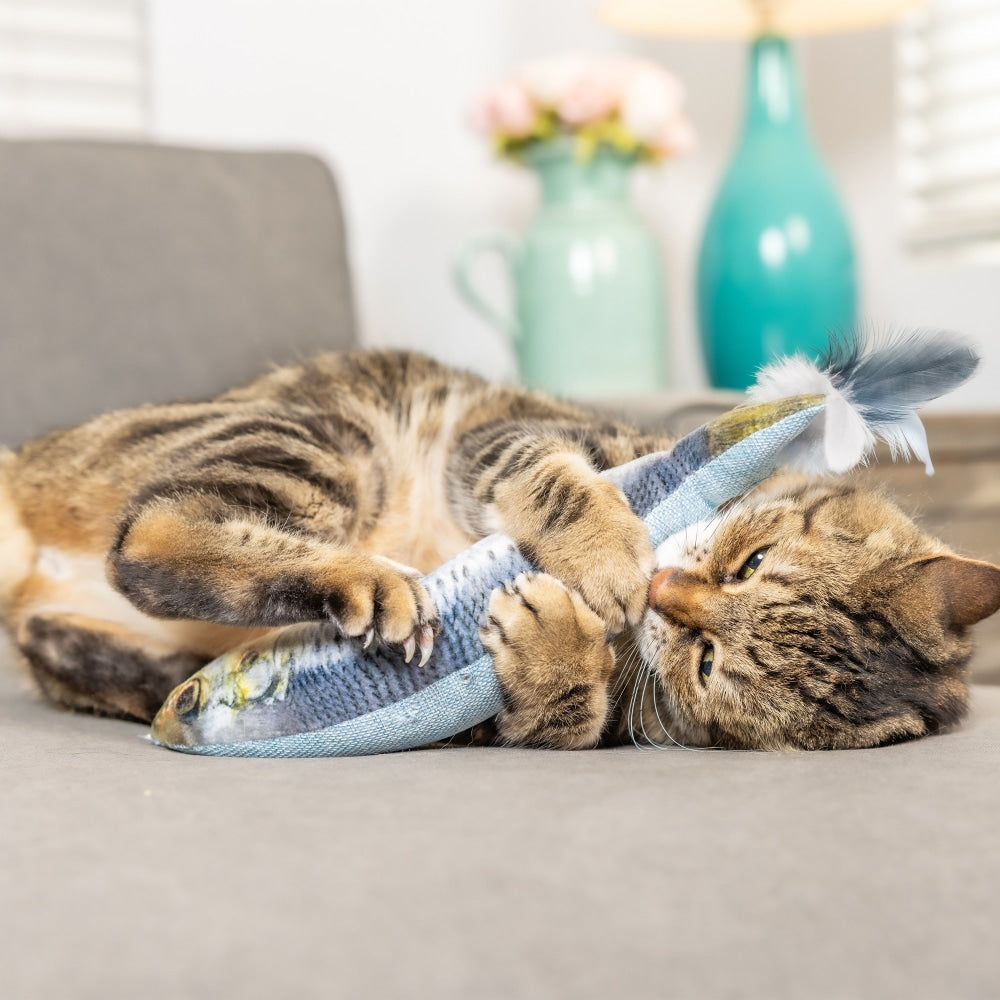 Sardine Kicker Cat Toy