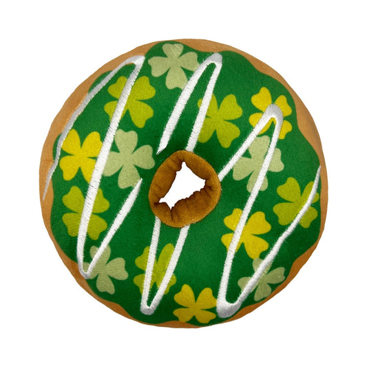 Shamrock Donut Dog Toy - 30% Off