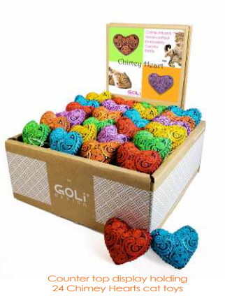 Cat Toys - Chimey Heart