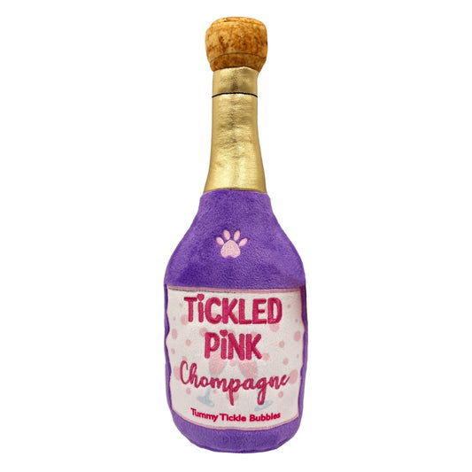 Tickled Pink Chompagne Dog Toy - 30% Off
