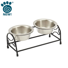 Metal Diner, Bone-Shaped, stainless ( 2 Inner Pack )