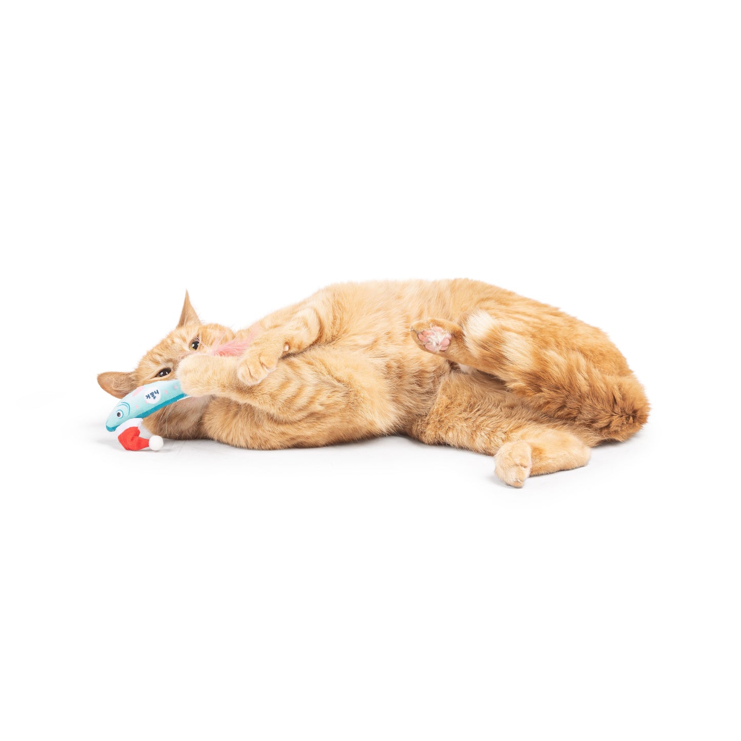 Merry Fishmas Sardine Mint Cat Toy