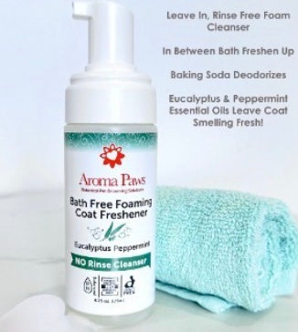 4.25 oz Bath Free Foaming Coat Freshener - Eucalyptus Peppermint