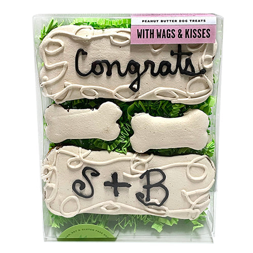 With Wags & Kisses Box: Custom Bones (Regional)