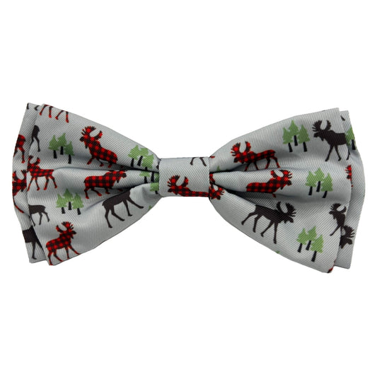Woodsy Moose Bow Tie - 30% Off