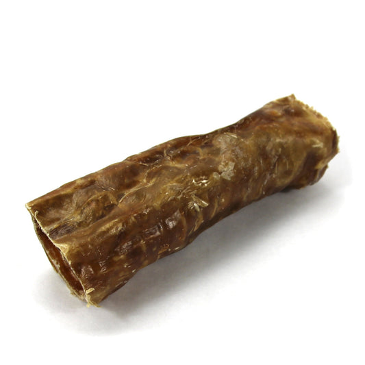 4-6" Wrapped Beef Trachea w/ Gullet (Bulk)- Pack of 25