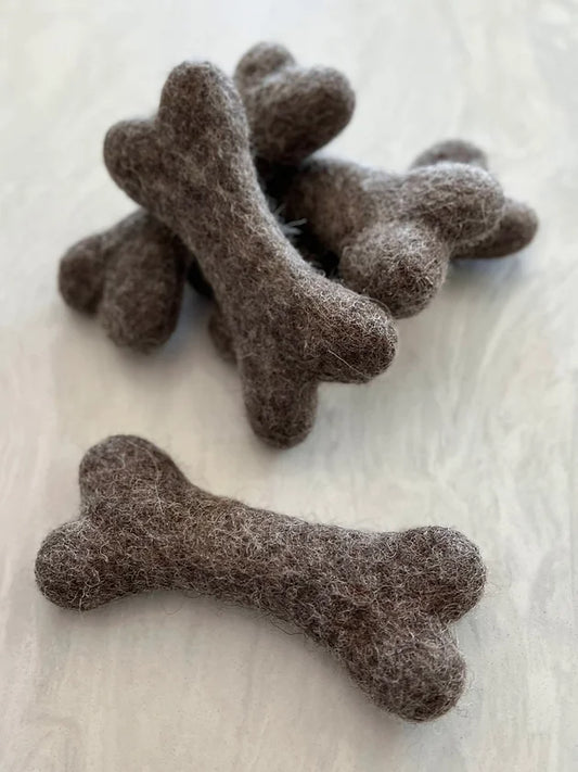 Wool Dog Bone