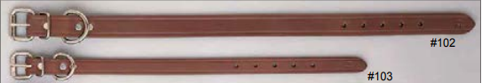 Bully™ Leather Collars (Regular) - 5/8"